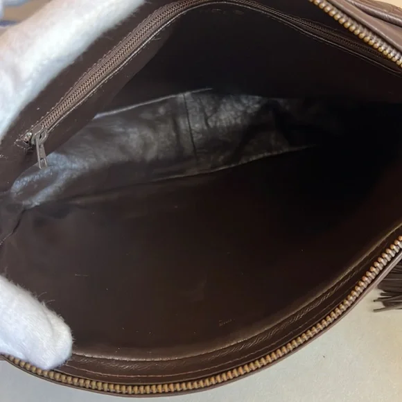 CHANEL brown lamb skin camera bag - Picture 12 of 16